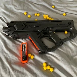 Nerf rival Perses painted black